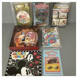 Gp books incl Disney Animation, comic book