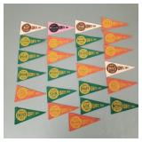 25- 1937 White Sox mini felt pennants incl Luke