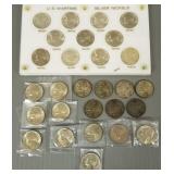 Gp U.S. silver war time Jefferson nickels