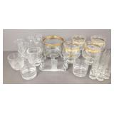 Gp asst crystal, etc incl 4' Orrefors vase,