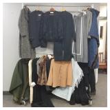 Gp vintage designer, etc wool coats, long skirts,