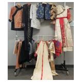 Gp asst ethnic ladies clothing incl Asian silk,
