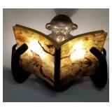 Maitland-Smith figural lighted wall sconce-