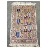 Finely woven antique handmade rug- 24' x 42'
