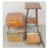 4 pcs small furniture incl drop leaf table,