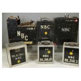 6 vintage NBC radio electric sound effects incl