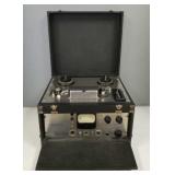 Ampex model 401A tape recorder w/ Bing Crosby