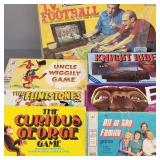 Gp vintage games incl T.V. Football, Flintstones,