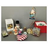 Gp glass Christmas ornaments, etc. incl