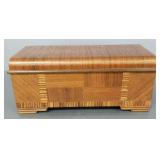 Miniature salesman sample? Deco waterfall cedar