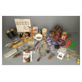 Group small collectibles incl tokens, patches,