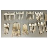 87 pieces International Royal Danish sterling