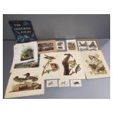 Gp animal & bird prints incl antique seal