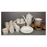 Group porcelain incl Sweden tea sets, etc