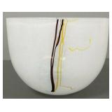 Kosta Boda artist signed art glass bowl-