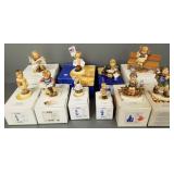 10 Hummel figures w/ boxes incl 2 signed,