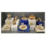 10 Hummel figures/ plates w/ boxes incl 1977