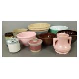 Gp kitchen pottery, bowls, etc.