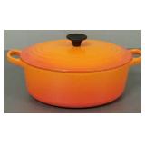 Le Creuset enameled cast iron roaster #23-