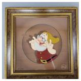 Disney Ltd edition Doc hand painted Cel,