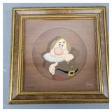 Disney Ltd edition Sneezy hand painted Cel,