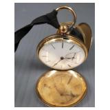 Antique hallmarked gold key wind pocket watch-