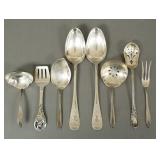 8 pcs assorted sterling silver flatware- 6 toz tot
