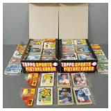2 boxes Topps unopened baseball cards- 1986 rack