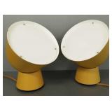 2 Ola Wihlborg design mod metal table/ wall lamps-