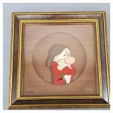 Disney Ltd edition Grumpy hand painted Cel,