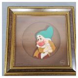 Disney Ltd edition Bashful hand painted Cel,