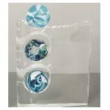 3- Ro Purser Glass Eye studio art glass marbles