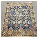 Antique handmade Caucasian Kuba carpet-
