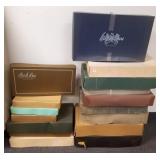 Group of 16 vintage department store boxes-