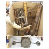 Group incl. trap thrower, etc