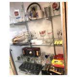 Group advertising barware, playing cards, chips,