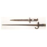 WWI U.S. bayonet & (as is) 19th century French