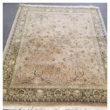 Handmade Oriental rug approx 8