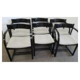 6 Lowenstein mod armchairs