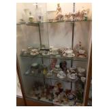 Group hand painted porcelain, etc