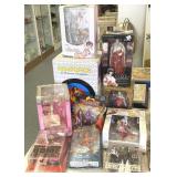 Group of Anime, etc. figures- M.I.B.- 10 pieces