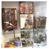 8 monster & character figures- etc.- M.I.B.