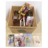 17 Anime figures in boxes