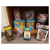 10 DC figures in boxes