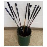 10 putters- Ping, etc.