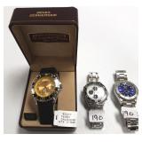 Jules Jurgensen watch in box, Invicta watch &