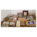 Group model train accessories incl. Revell, etc