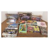 Assortment Sci-Fi, etc models incl. Star Trek