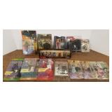 Group anime figures, etc- 13 pieces MIB