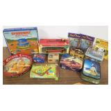 Group assorted toys- tin, etc